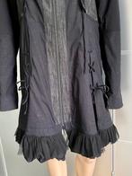 H955 Lauren Vidal: maat L/XL=42 jas tussenjas parka zwart, Zwart, Maat 42/44 (L), Lauren Vidal, Ophalen of Verzenden