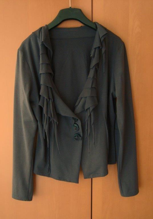 Artistiek antraciet tricot vest-jasje BORIS 40-42 snazzeys, Kleding | Dames, Truien en Vesten, Nieuw, Maat 42/44 (L), Grijs, Verzenden