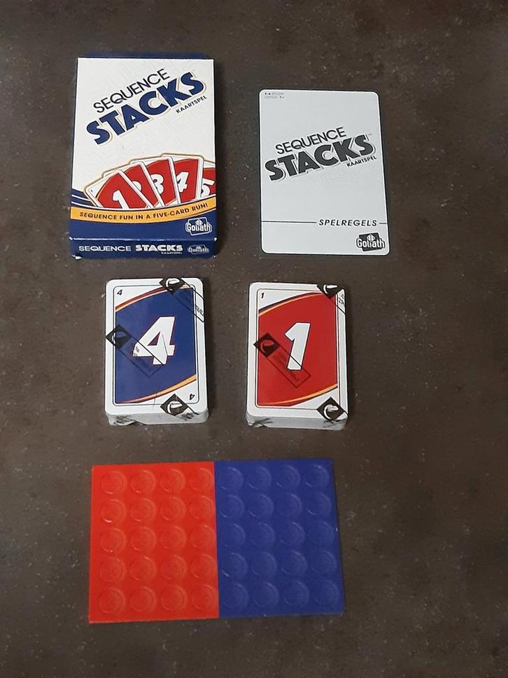 Sequence stacks kaartspel splinternieuw Goliath, Hobby en Vrije tijd, Gezelschapsspellen | Kaartspellen, Nieuw, Ophalen of Verzenden