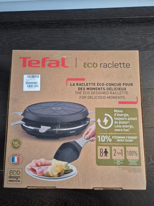 Tefal Raclette Neo Deco Eco Design, Witgoed en Apparatuur, Gourmetstellen, Zo goed als nieuw, Ophalen of Verzenden