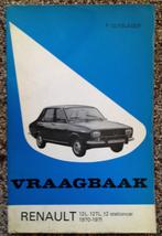 Vraagbaak Renault 12L, TL, 12 stationcar (1970 - 1971), Ophalen of Verzenden