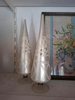 Set vintage glazen kerstbomen, Antiek en Kunst, Curiosa en Brocante, Ophalen