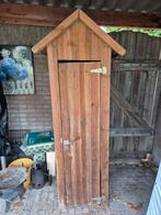 Tuin kast hout 184 cm hg 51 cm br., Tuin en Terras, Gebruikt, Schuur, Minder dan 200 cm, Hout