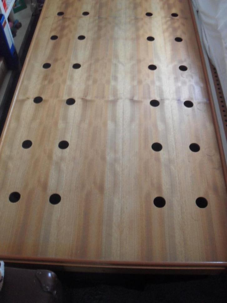 BED 1 pers. 80x190 KAN MET en ZONDER HOOFD-enVOETENBORD, Huis en Inrichting, Slaapkamer | Bedden, Gebruikt, Eenpersoons, 80 cm