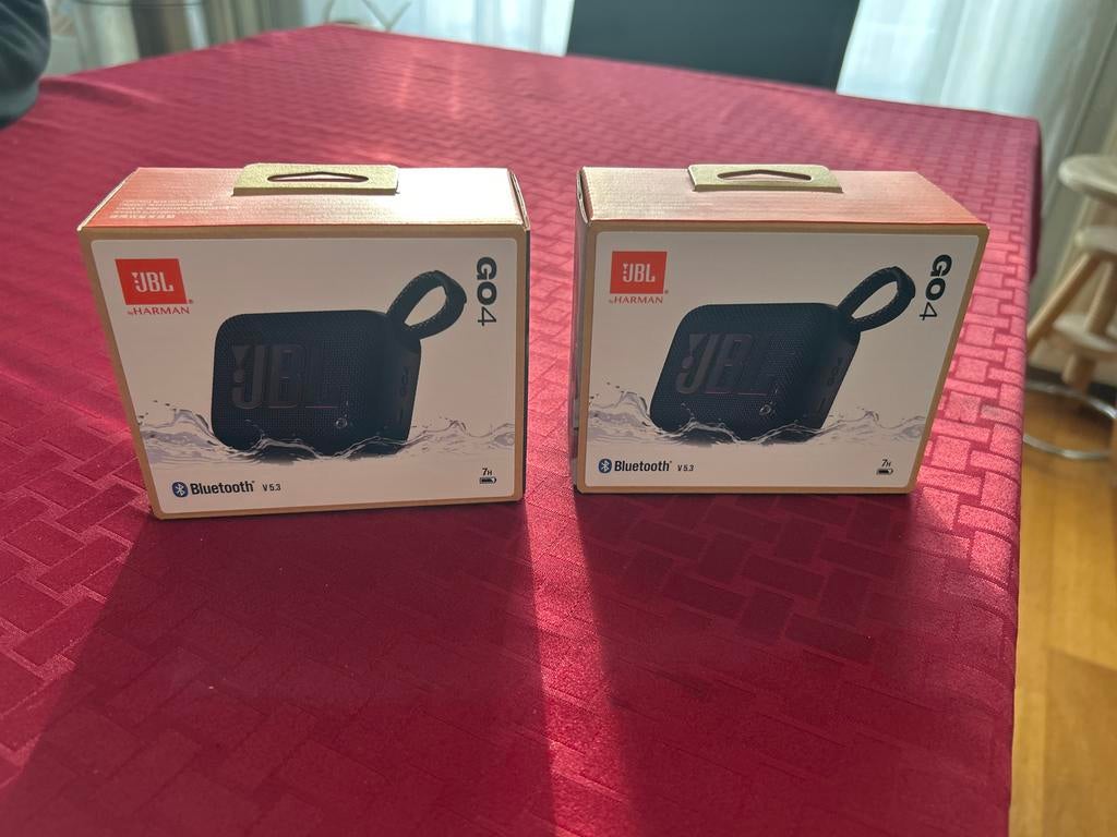 2x JBL GO4 Draagbare Bluetooth Speakers - Nieuw in doos!, Audio, Tv en Foto, Luidsprekers, JBL, Overige typen, Nieuw, Ophalen of Verzenden