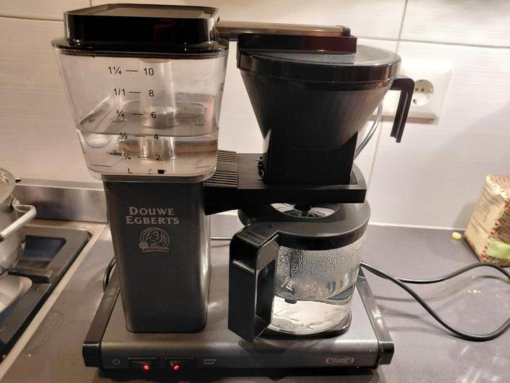 Moccamaster technivorm douwe egberts, Witgoed en Apparatuur, Koffiezetapparaten, Gebruikt, Koffiemachine, 4 tot 10 kopjes, Ophalen of Verzenden