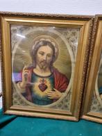 Schilderij druk prenten maria vintage (jezus verkocht), Ophalen of Verzenden, 'T Olde Gre-j, Info@toldegrej.nl, Endepoelstraat 20f Didam