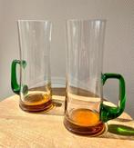 Set van 2 vintage pilsner bierpullen, Verzamelen, Ophalen of Verzenden, Zo goed als nieuw, Pul(len), Overige merken
