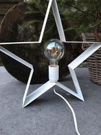 Ster lamp kerstster metaal wit 35cm Nieuw kerstverlichting, Ophalen of Verzenden, Nieuw