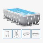 Intex Prism Frame zwembad 488x244x107 incl accessoires, Ophalen, 200 tot 300 cm, 80 tot 120 cm, Zo goed als nieuw