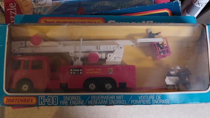 Matchbox Brandweerwagen - Nieuwstaat!, Hobby en Vrije tijd, Modelauto's | 1:32, Verzenden
