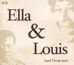 Ella & Louis (And Oscar Too) – 2 CD's nieuw in cellofaan, Ophalen of Verzenden, Nieuw in verpakking, Jazz, Boxset