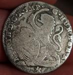 1 escalin 1752 Maria Theresia/ Oostenrijkse Nederlanden, Postzegels en Munten, Verzenden, Zilver