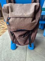 dubbele fietstas met stuurtas, Ophalen