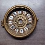 Wyzerplaat/deur brons, Antiek en Kunst, Antiek | Klokken, Ophalen of Verzenden