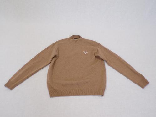 Prada Cashmere Sweater Brown Size 48, Kleding | Heren, Truien en Vesten, Nieuw, Maat 48/50 (M), Bruin, Ophalen of Verzenden