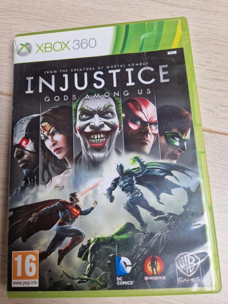 16+ DC comics injustice god among us mortal kombat batman, Spelcomputers en Games, Games | Xbox 360, Zo goed als nieuw, Vechten