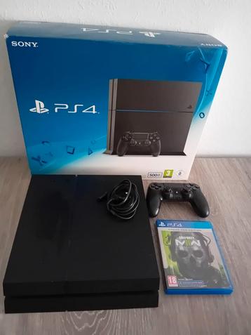 Ps4 compleet incl controller, kabels en een spelletje.  beschikbaar voor biedingen