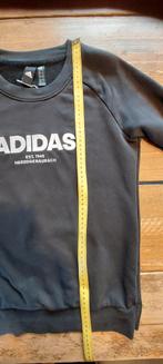 Zwarte Adidas sweater met witte letters. Maat S., Adidas, Zwart, Ophalen of Verzenden, Zo goed als nieuw
