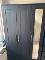 BRIMNES Kledingkast, Ophalen, Overige materialen, 100 tot 150 cm, Met hangruimte