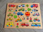 Houten auto puzzel, Ophalen, Minder dan 10 stukjes, Gebruikt