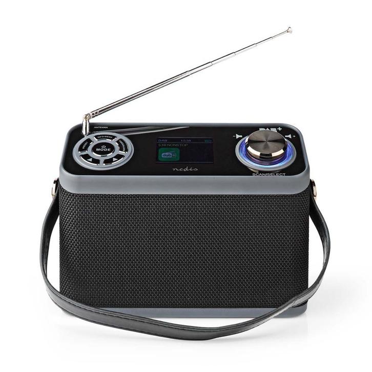 DAB+ Radio | Draagbare DAB en FM Radio met bluetooth, Audio, Tv en Foto, Radio's, Nieuw, Radio, Ophalen of Verzenden