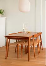 Danish Vintage Mid-Century Table, Huis en Inrichting, Tafels | Eettafels, Ophalen, 50 tot 100 cm, Rechthoekig, Nieuw