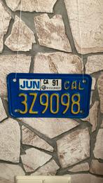 Kentekenplaat motor Californië USA, Ophalen of Verzenden, Zo goed als nieuw