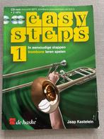 Easy steps 1 trombone leren spelen, Muziek en Instrumenten, Blaasinstrumenten | Trombones, Overige typen, Ophalen of Verzenden