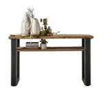 Teak houten wandtafel, Huis en Inrichting, Ophalen of Verzenden, Zo goed als nieuw, 25 tot 50 cm, Rechthoekig