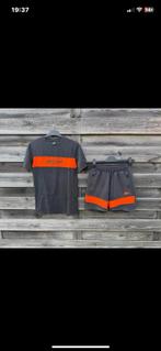 Malelions zomerset grijs oranje tweedelig maat M, Kleding | Heren, Ophalen of Verzenden, Zo goed als nieuw