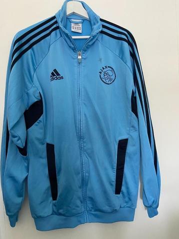 Ajax Adidas trainingspak licht blauw 