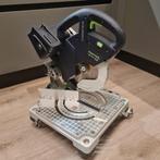 Festool - Accu Plintenzaag SYMC 70 EB, Doe-het-zelf en Verbouw, Ophalen, Zo goed als nieuw, Afkortzaag, 30 tot 70 mm