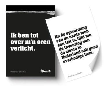 Mwah Scheurkalender 2026 (Nieuw in seal) beschikbaar voor biedingen