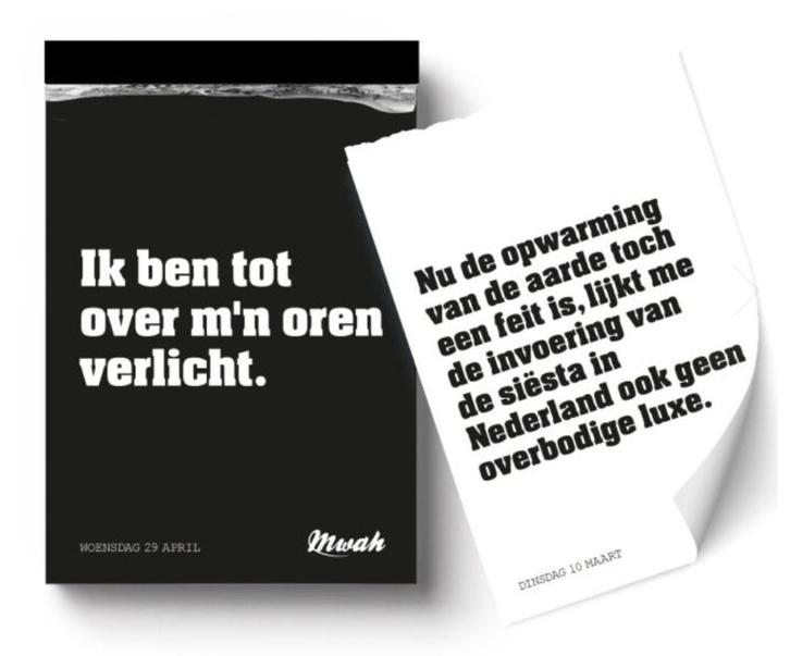 Mwah Scheurkalender 2026 (Nieuw in seal), Diversen, Kalenders, Nieuw, Dagkalender, Ophalen of Verzenden