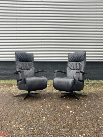 Set leren de toekomst elektrische relax fauteuils op accu beschikbaar voor biedingen