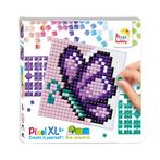 Pixelhobby Create it yourself XL set 41043 vlinder paars 12, Hobby en Vrije tijd, Materiaal, ., Nieuw, Ophalen of Verzenden