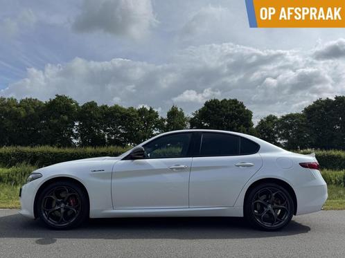 Alfa Romeo Giulia 2.0 T Veloce Q4 280pk, My21, Parelmoer!, Auto's, Alfa Romeo, Bedrijf, Te koop, Giulia, 4x4, ABS, Achteruitrijcamera