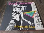 LP Rod Stewart / Absolutely Live / i.z.g.s., Ophalen of Verzenden, 1980 tot 2000, Zo goed als nieuw, 12 inch