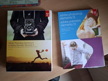 Adobe Photoshop Elements 11 en 13 beschikbaar voor biedingen