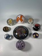 9 Diverse Paperweights - Glas & Kristal Collectie, Antiek en Kunst, Ophalen of Verzenden