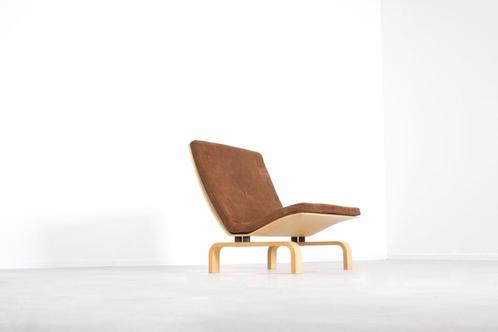 Deens Design Vintage PK27 Stoel, Poul Kjærholm, 70s Retro, Huis en Inrichting, Fauteuils, Zo goed als nieuw, Hout, Leer, Ophalen of Verzenden