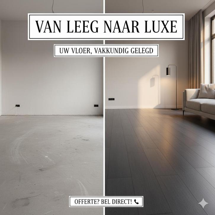 PVC Visgraat  Luxe Uiterlijk Zonder Gedoe, Huis en Inrichting, Stoffering | Vloerbedekking, Nieuw, Overige typen, 75 m² of meer