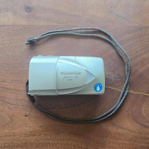 Olympus Mju II Zoom 115 Compacte All Weather Camera Analoog, Audio, Tv en Foto, Fotocamera's Analoog, Gebruikt, Compact, Olympus