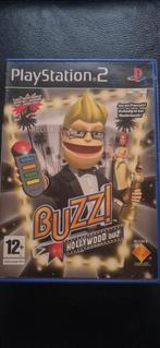 Buzz! Hollywood Quiz - PlayStation 2, Spelcomputers en Games, Puzzel en Educatief, Gebruikt, Eén computer, Ophalen of Verzenden