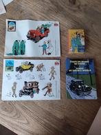Kuifje kaart, kaartspel in plastic tintin stickers, Verzamelen, Ophalen of Verzenden, Kuifje, Gebruikt, Plaatje, Poster of Sticker