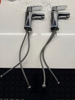 Grohe Kranen - Wastafelkranen (prijs per stuk), Doe-het-zelf en Verbouw, Sanitair, Ophalen, Gebruikt, Chroom, Wastafel
