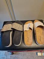 Slippers Kayla & Bristol - Maat 39, Slippers, Beige, Ophalen of Verzenden, Zo goed als nieuw