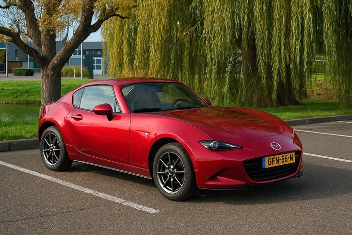 Mazda MX-5 RF 1.5 Skyactiv -G  2018 Rood, Auto's, Mazda, Particulier, MX-5 RF, Adaptieve lichten, Adaptive Cruise Control, Airbags