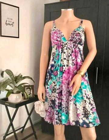 ELISABETTA FRANCHI zimerjurkje maat 36 - floral - roze beschikbaar voor biedingen